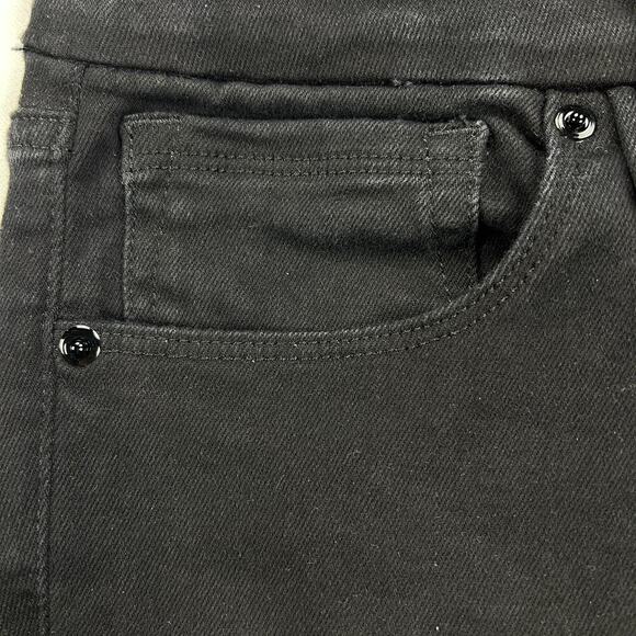 Good American Always Fits Good Legs Black Skinny Jeans Mid Rise Size 6-12 - Picture 6 of 13